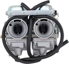 Honda Rebel Dual Carburetor Assembly For CMX250C By Motoku New. Price: $97.67.