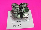Yamaha Virago Xv 1000 Set Of Polished Hitachi Carbs Carburetors 1984-5 Remanufactured. Price: $600.00.