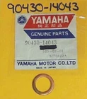 Nos Genuine Yamaha Copper Gasket Washer YFM125 90430-14043-00 New. Price: $24.99.