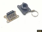 98-08 Ktm Sx Mini Intake Reed Block Assembly Boot 45130050000 46030051144 Used. Price: $33.25.